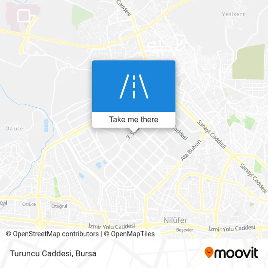 Turuncu Caddesi map