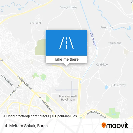 4. Meltem Sokak map