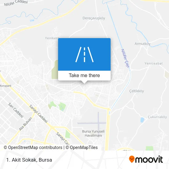 1. Akit Sokak map