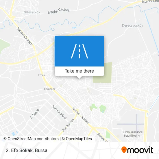 2. Efe Sokak map