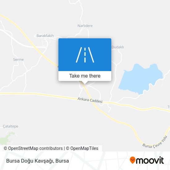 Bursa Doğu Kavşağı map
