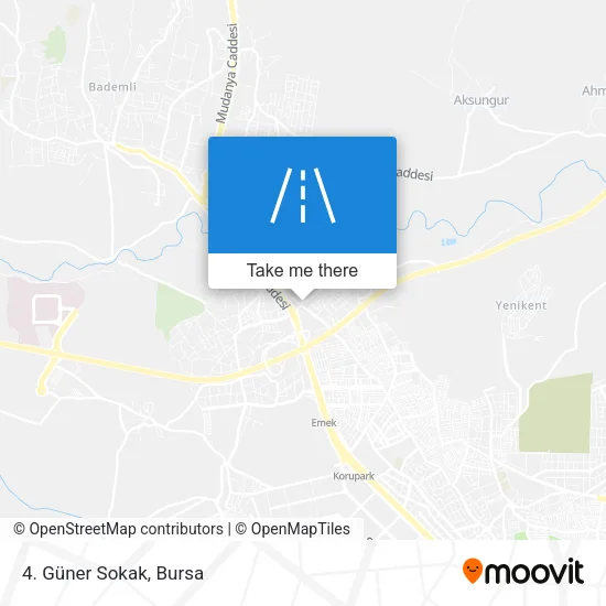 4. Güner Sokak map
