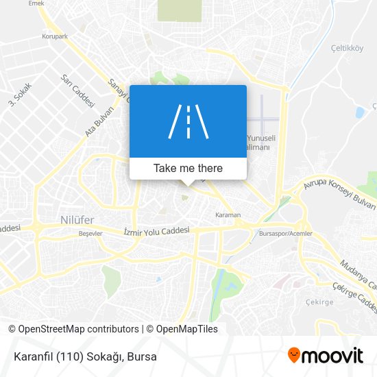 Karanfil (110) Sokağı map