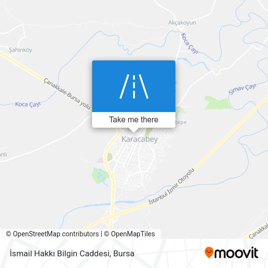 İsmail Hakkı Bilgin Caddesi map