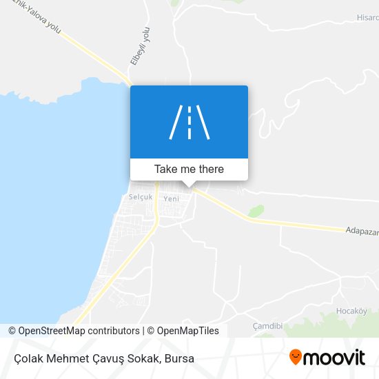 Çolak Mehmet Çavuş Sokak map