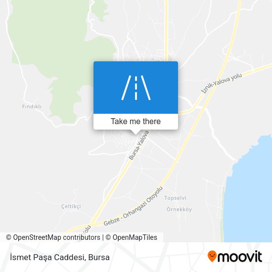 İsmet Paşa Caddesi map