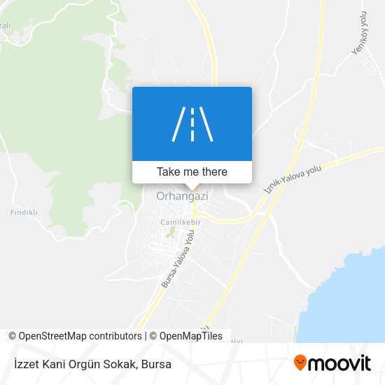 İzzet Kani Orgün Sokak map