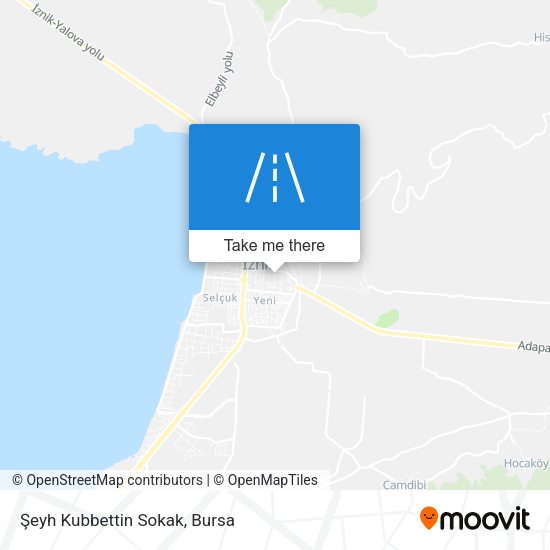Şeyh Kubbettin Sokak map
