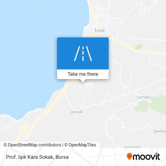 Prof. Işık Kara Sokak map