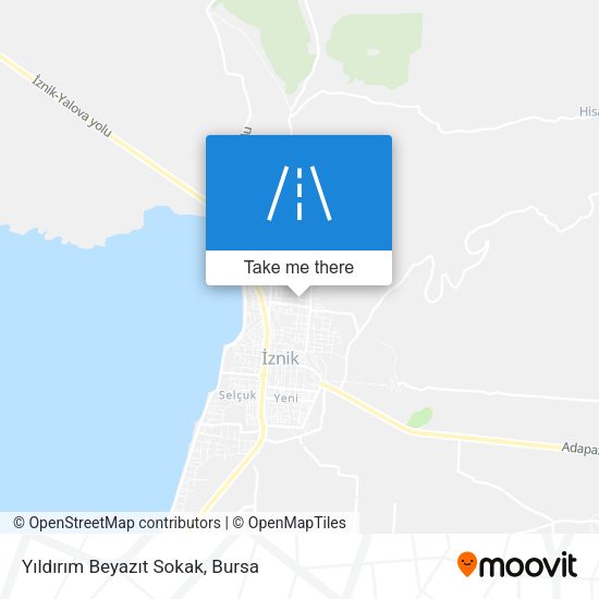 Yıldırım Beyazıt Sokak map