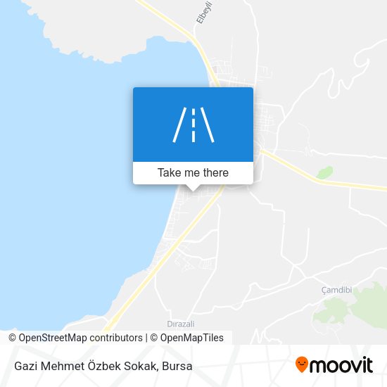 Gazi Mehmet Özbek Sokak map