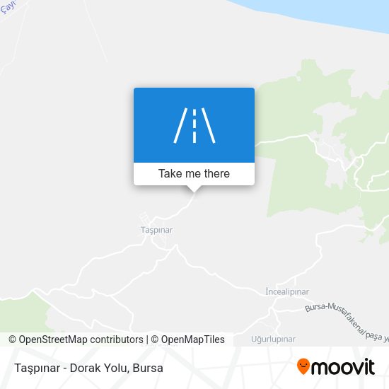 Taşpınar - Dorak Yolu map