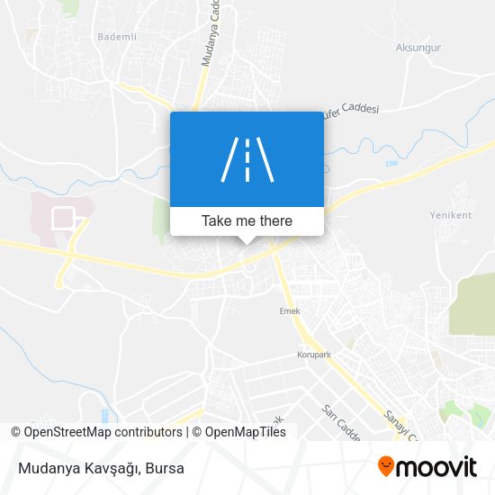 Mudanya Kavşağı map