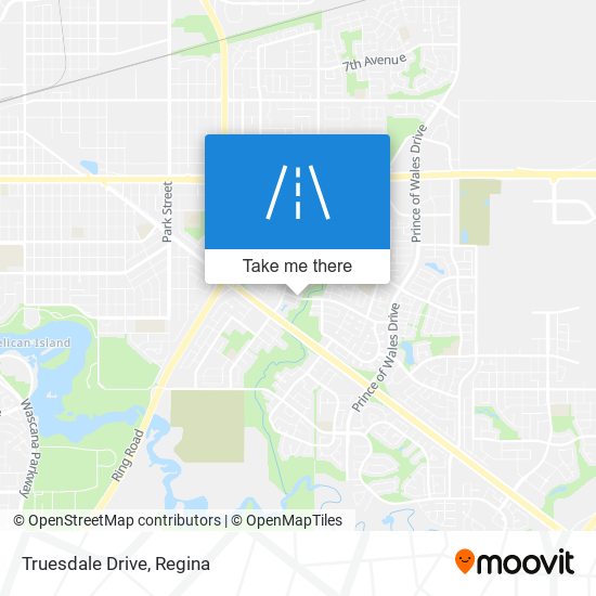 Truesdale Drive map