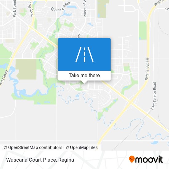 Wascana Court Place map