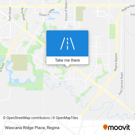 Wascana Ridge Place map