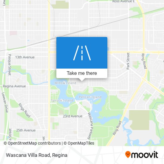 Wascana Villa Road map