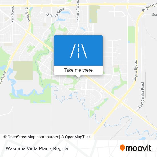 Wascana Vista Place map
