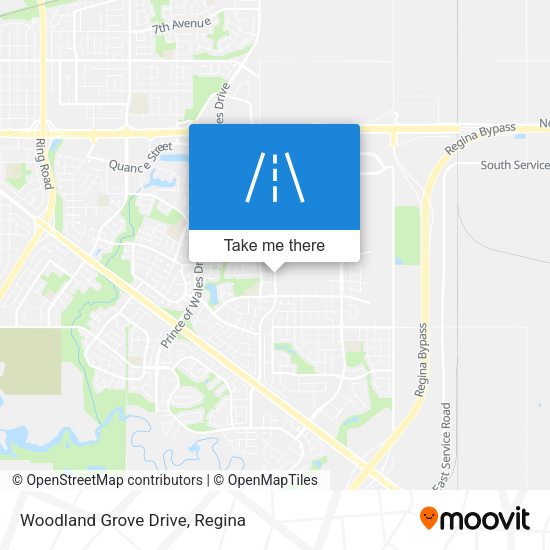 Woodland Grove Drive map