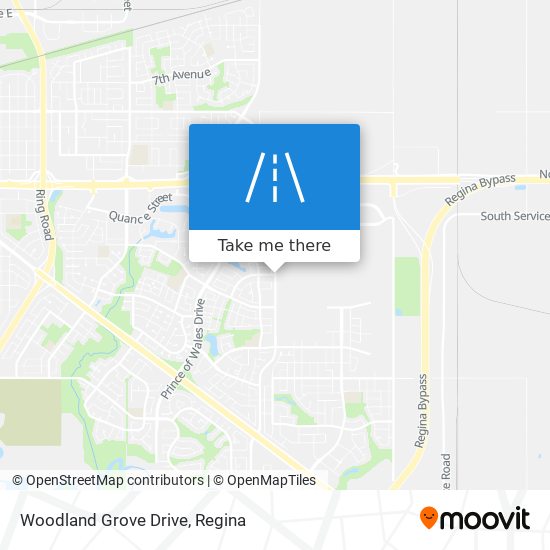 Woodland Grove Drive map
