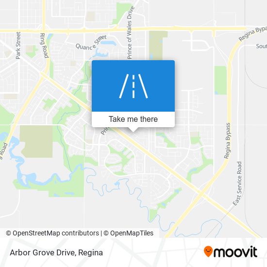Arbor Grove Drive map