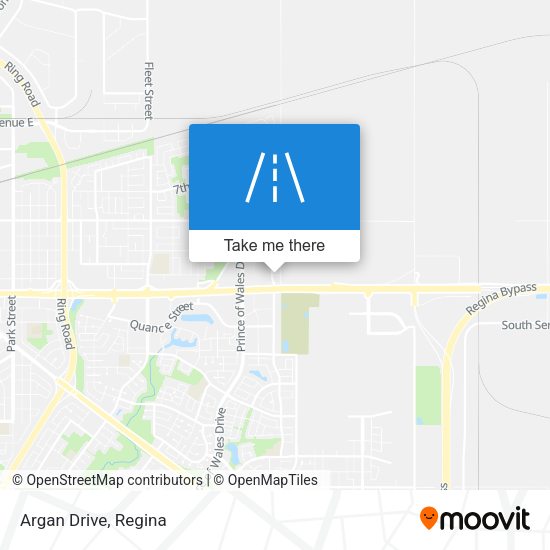 Argan Drive map