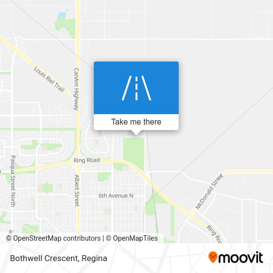 Bothwell Crescent map