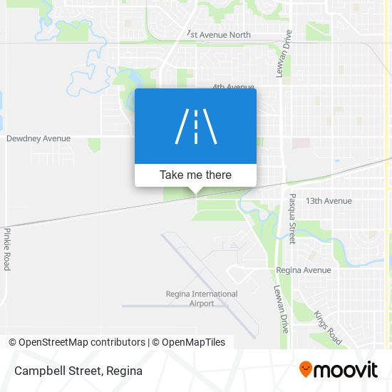 Campbell Street map