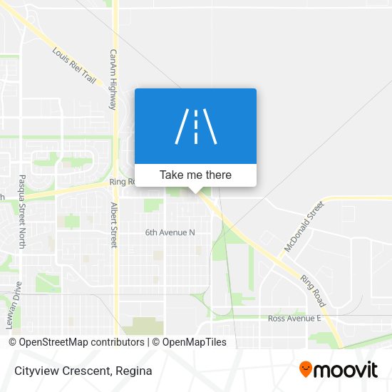 Cityview Crescent map