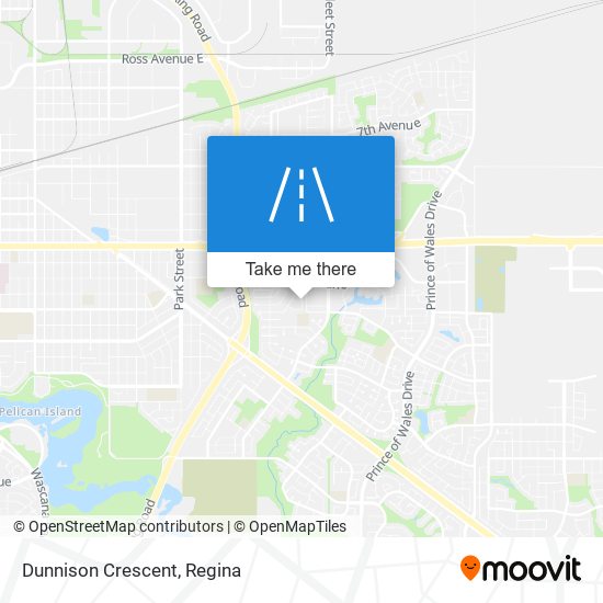 Dunnison Crescent map