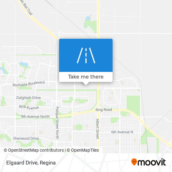 Elgaard Drive map