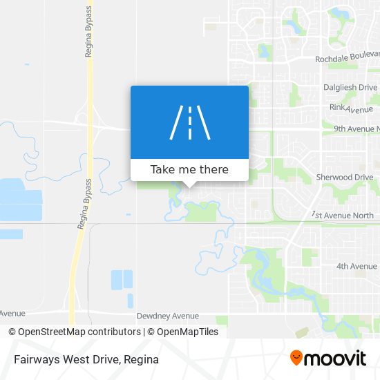 Fairways West Drive map