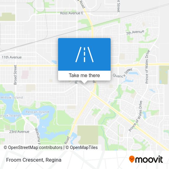 Froom Crescent map