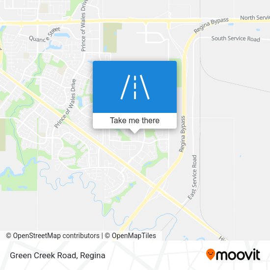 Green Creek Road plan