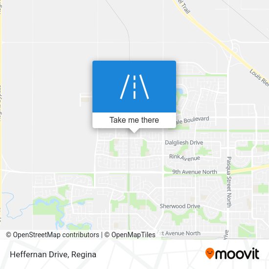 Heffernan Drive map
