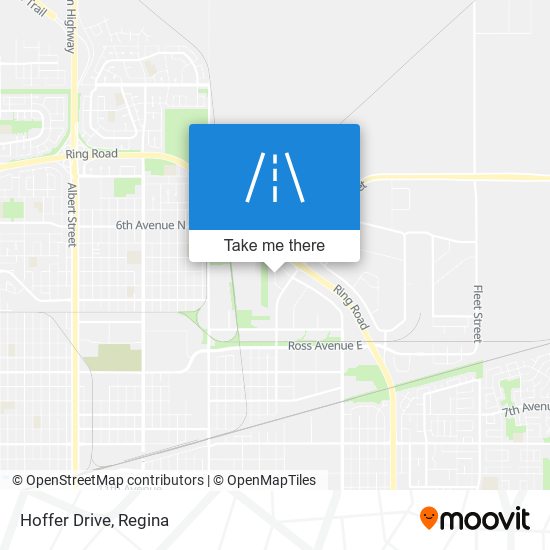 Hoffer Drive map