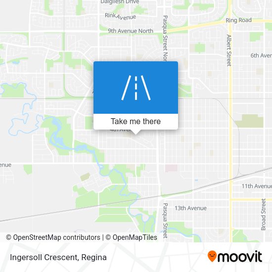 Ingersoll Crescent map