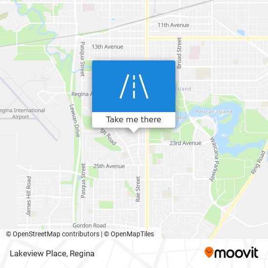 Lakeview Place map
