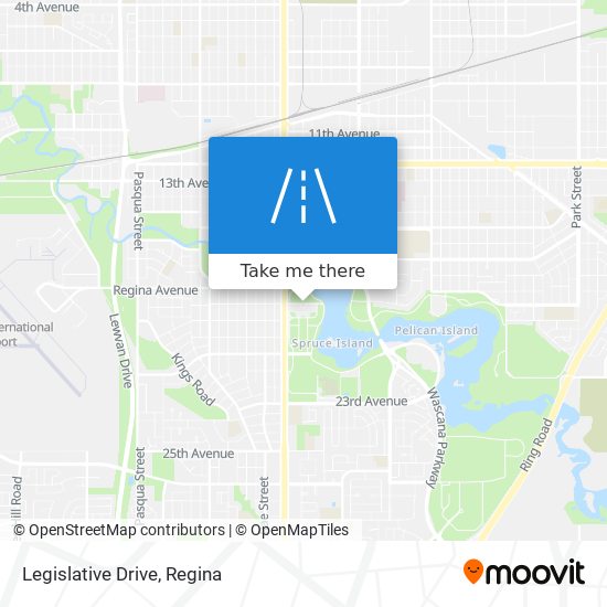 Legislative Drive map