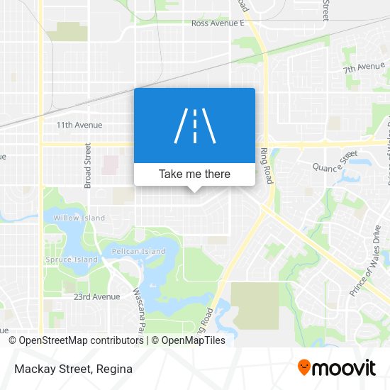 Mackay Street map