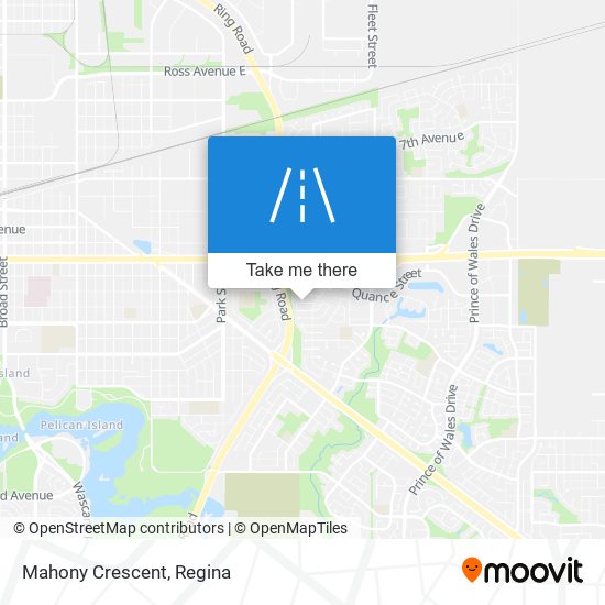 Mahony Crescent map