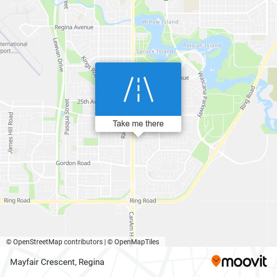 Mayfair Crescent map