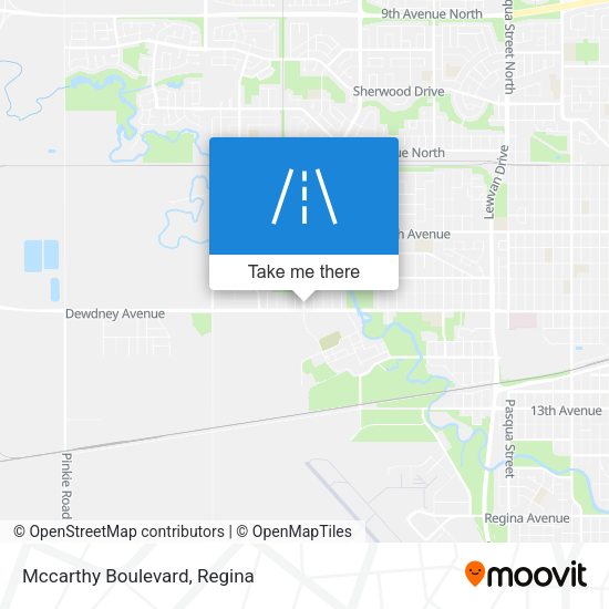 Mccarthy Boulevard map