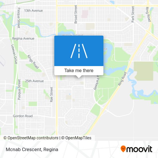 Mcnab Crescent map