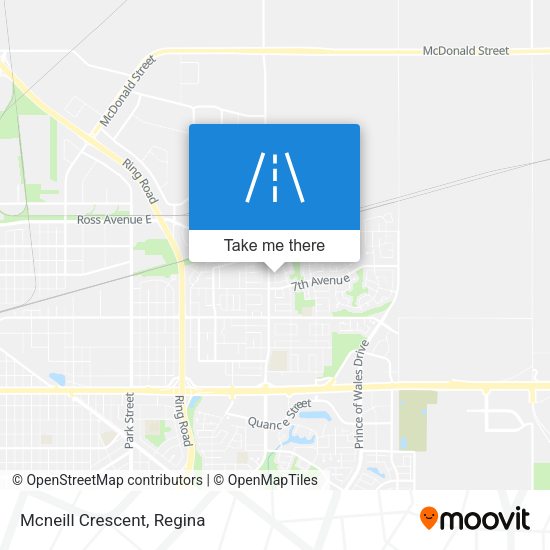 Mcneill Crescent map