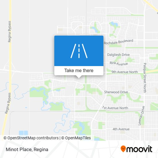 Minot Place map