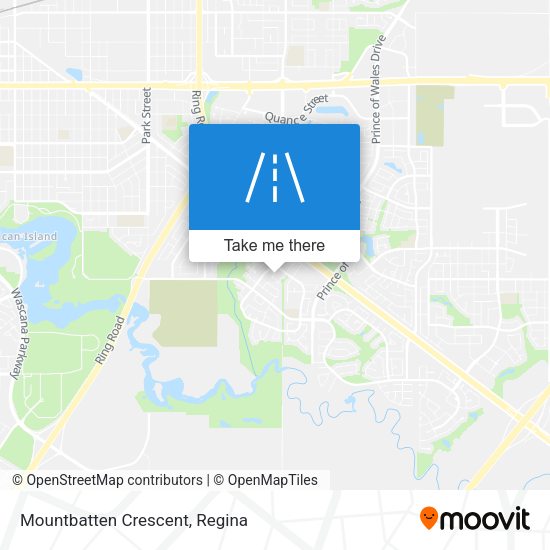Mountbatten Crescent map