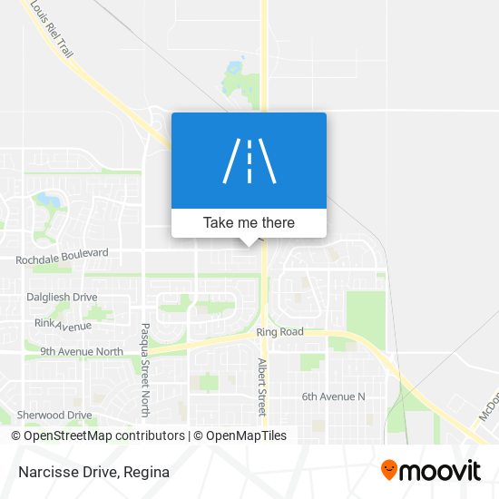 Narcisse Drive map