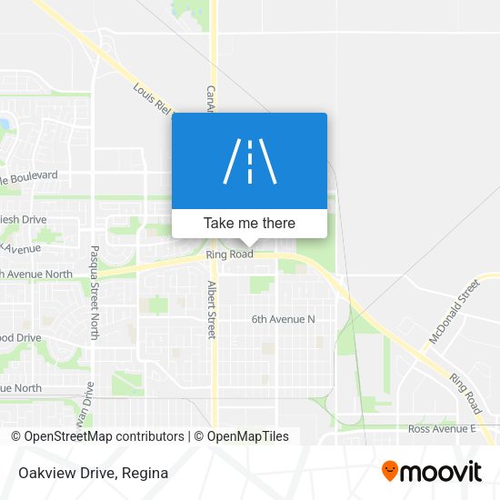 Oakview Drive map