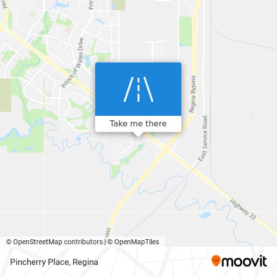 Pincherry Place map